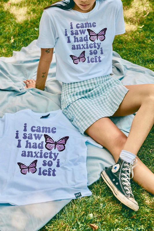 I came i saw i had anxiety so i left