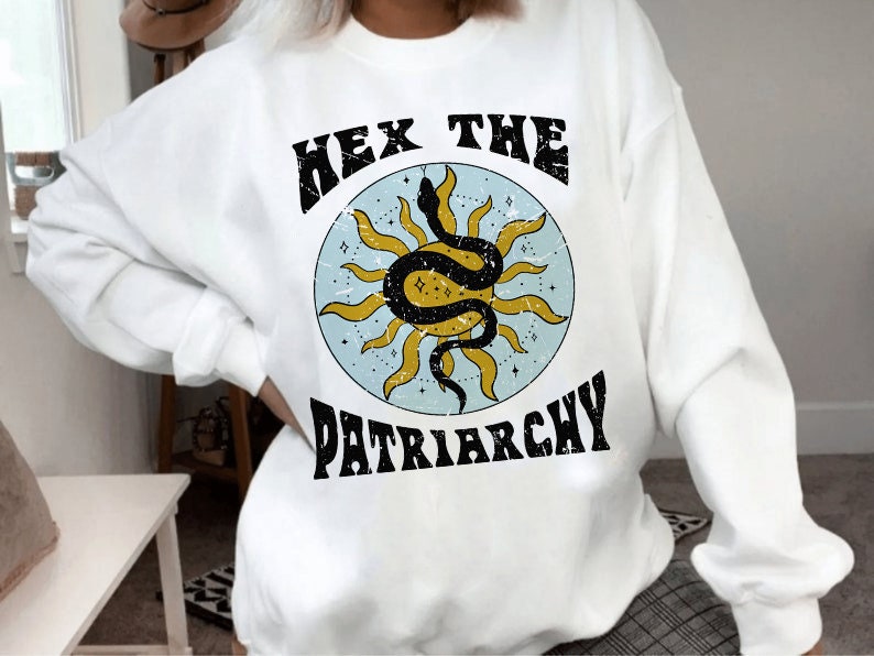 Hex the patriarchy sweater