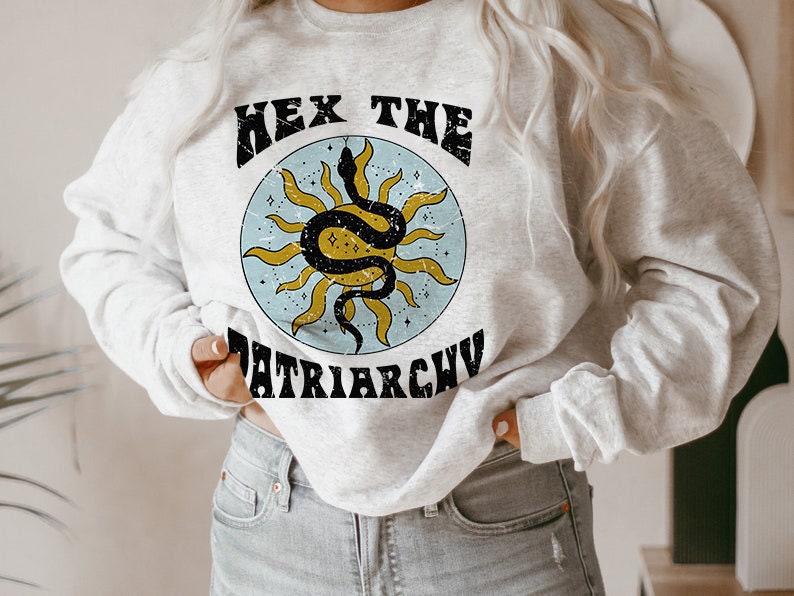 Hex the patriarchy sweater