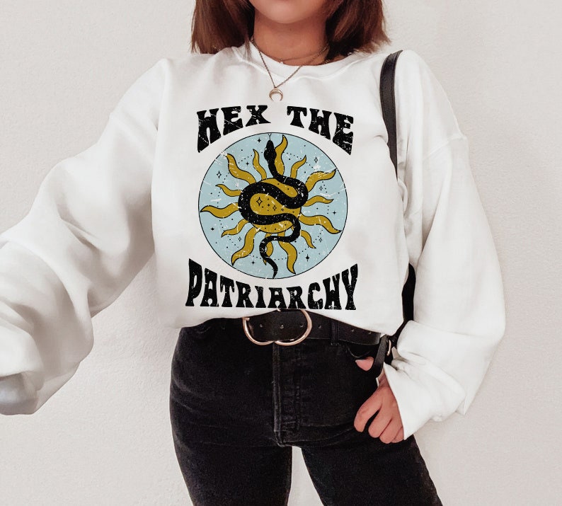 Hex the patriarchy sweater