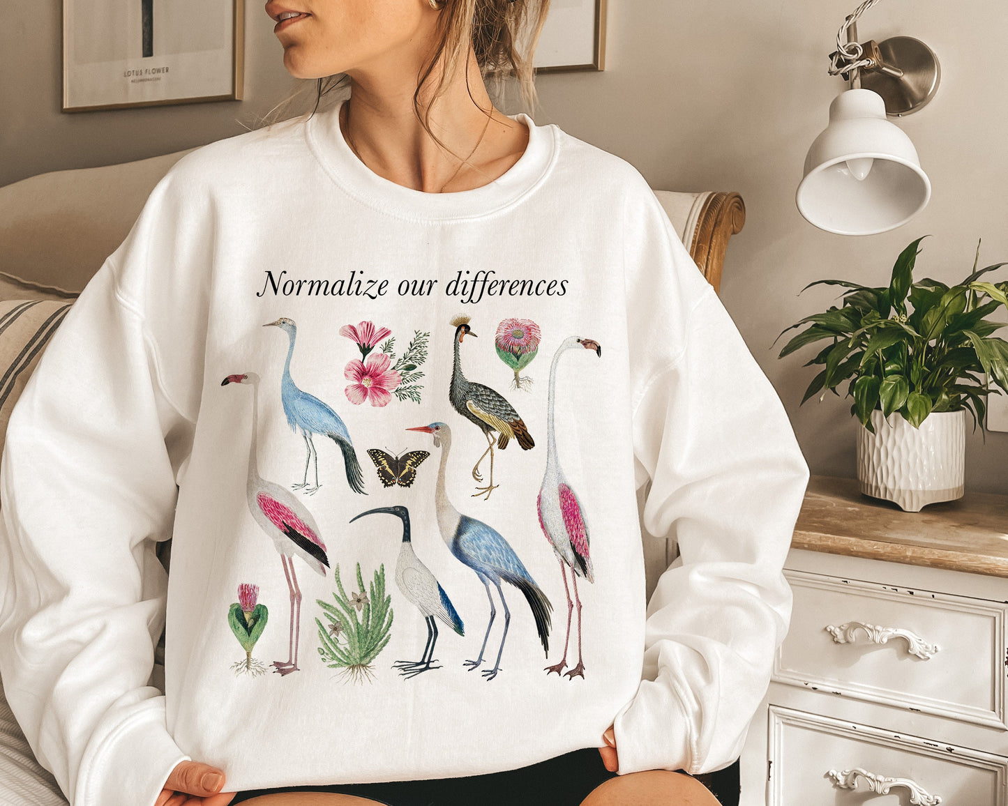 Normalize our differences sweatshirt