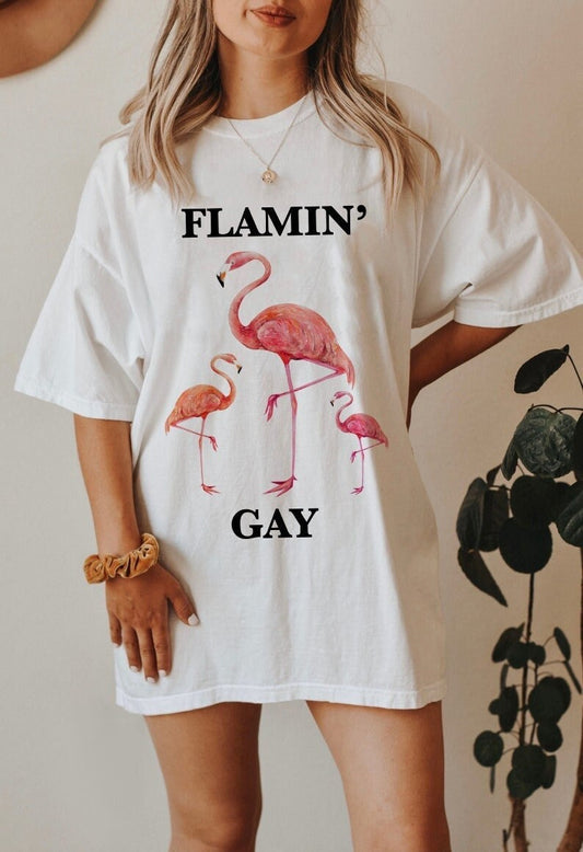 Flamingay shirt