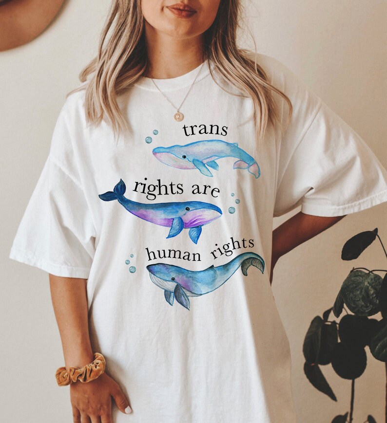 Trans rights are human rights shirt