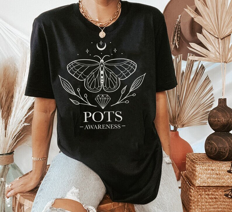 Pots awareness shirt | pots syndrome shirt | pots disease shirt | Postural Orthostatic Tachycardia Syndrome shirt | chronic illness shirt