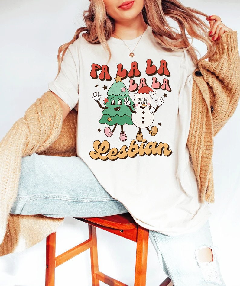 Falalala lesbian shirt