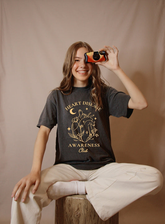 Heart disease awareness shirt