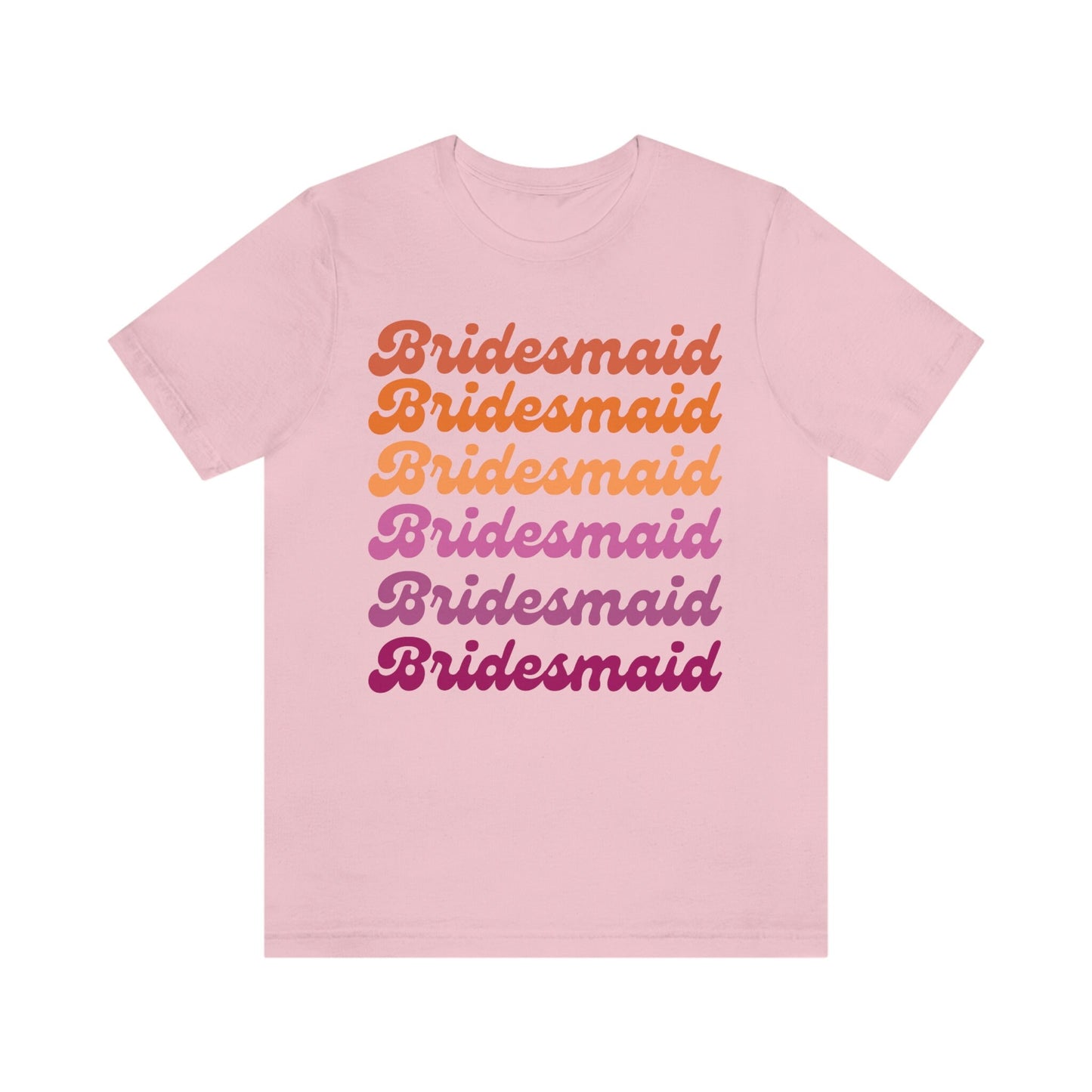 lesbian bridesmaid shirt
