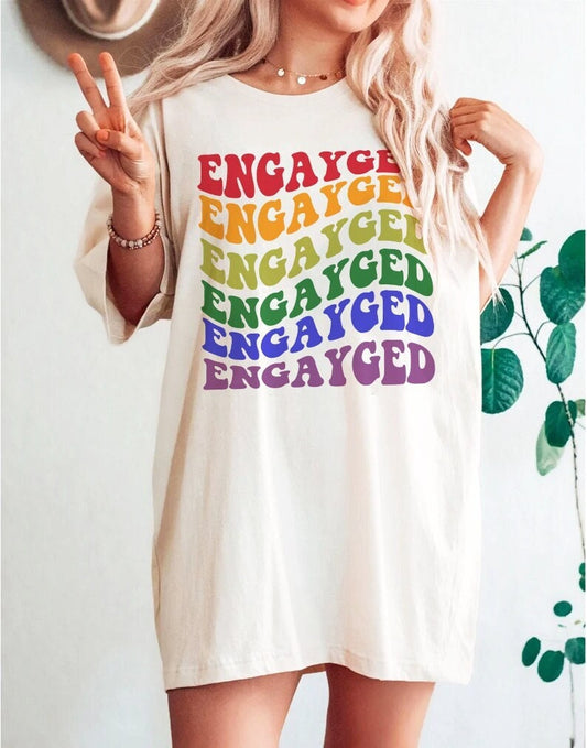 Engayged shirt