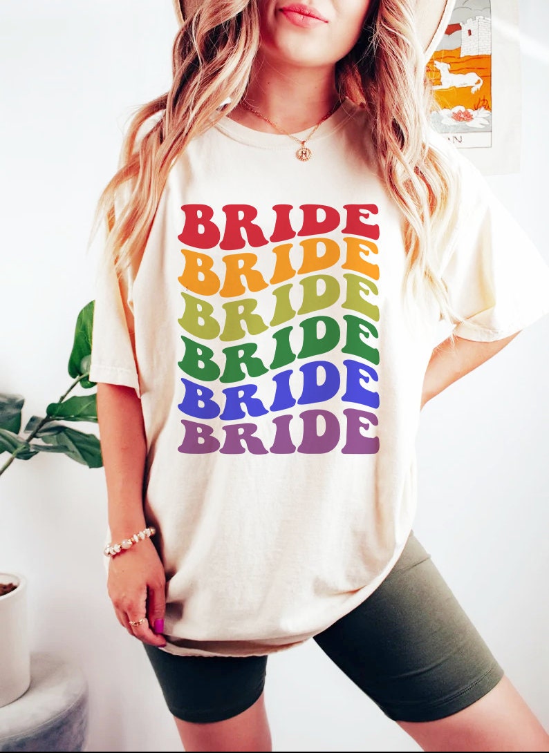 lgbtq bride shirt