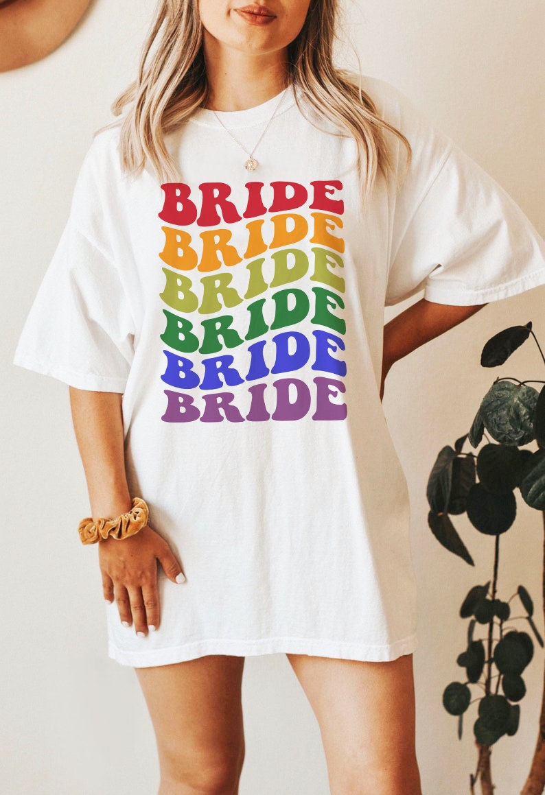 lgbtq bride shirt