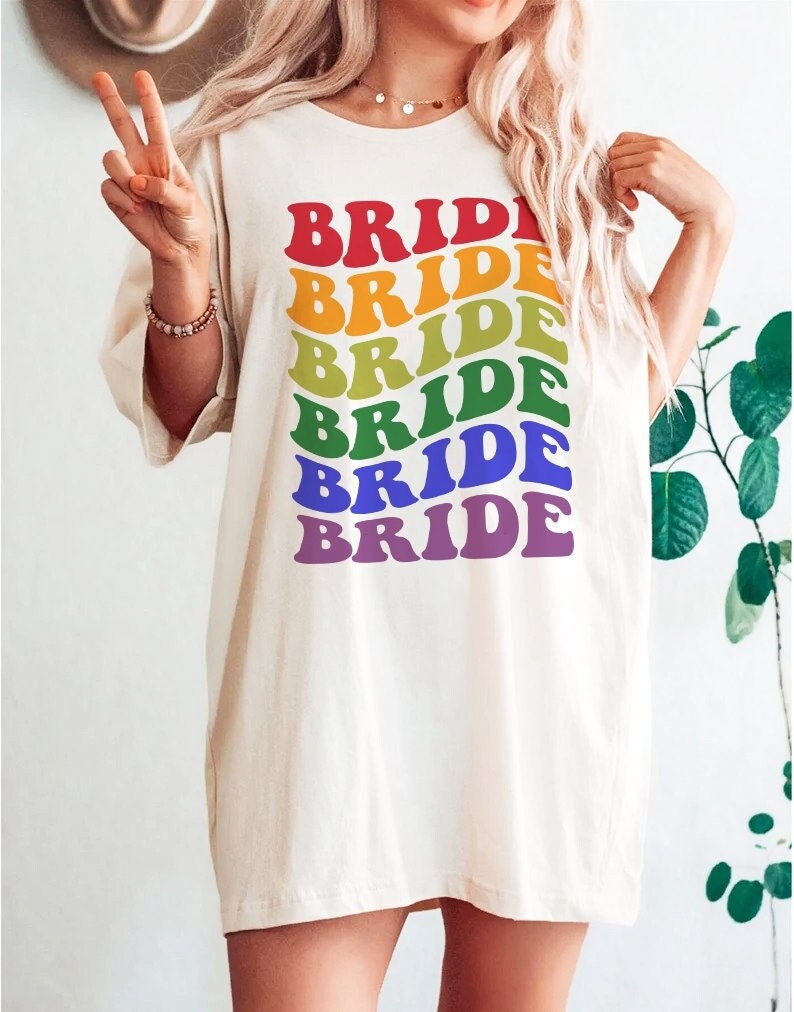 lgbtq bride shirt