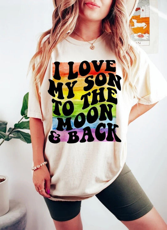 I love my gay son shirt