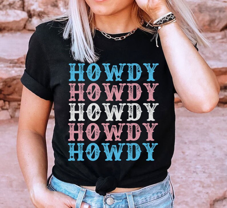 Howdy trans shirt