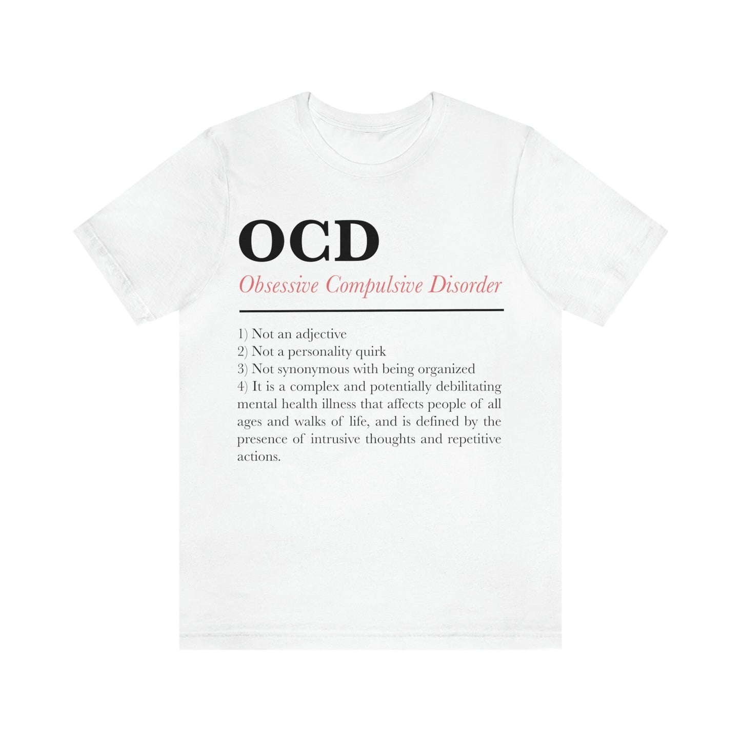 ocd awareness shirt