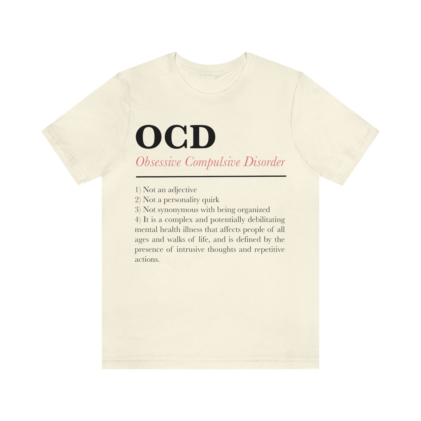 ocd awareness shirt