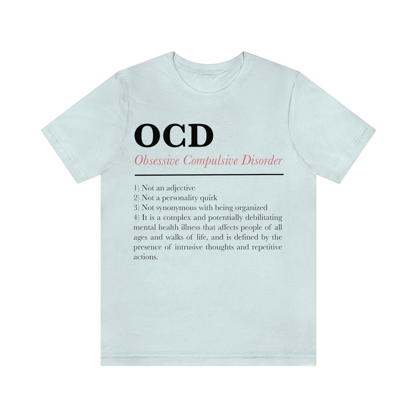 ocd awareness shirt