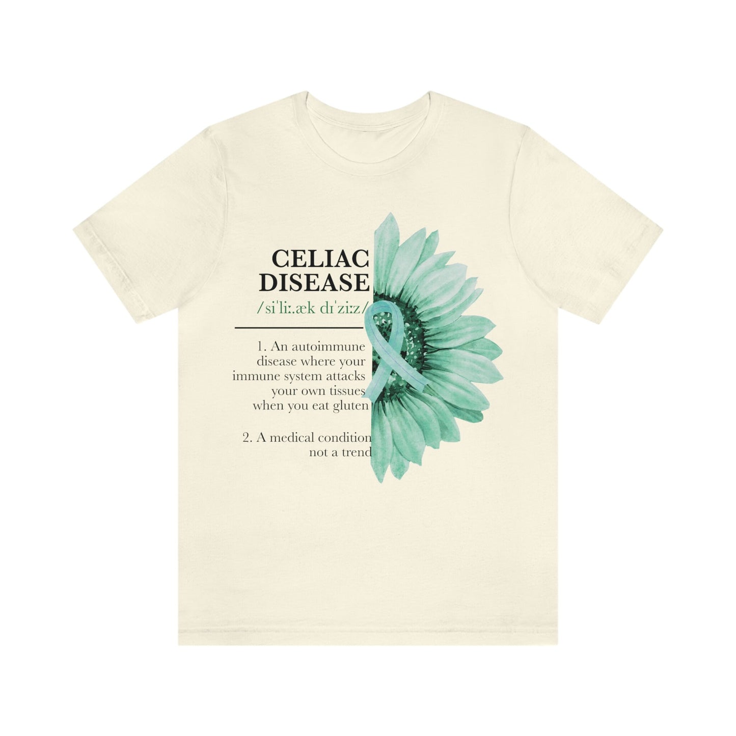 Celiac disease shirt | celiac disease awareness shirt | gluten free shirt | food allergy shirt | celiac butterfly | gluten warrior | fpies