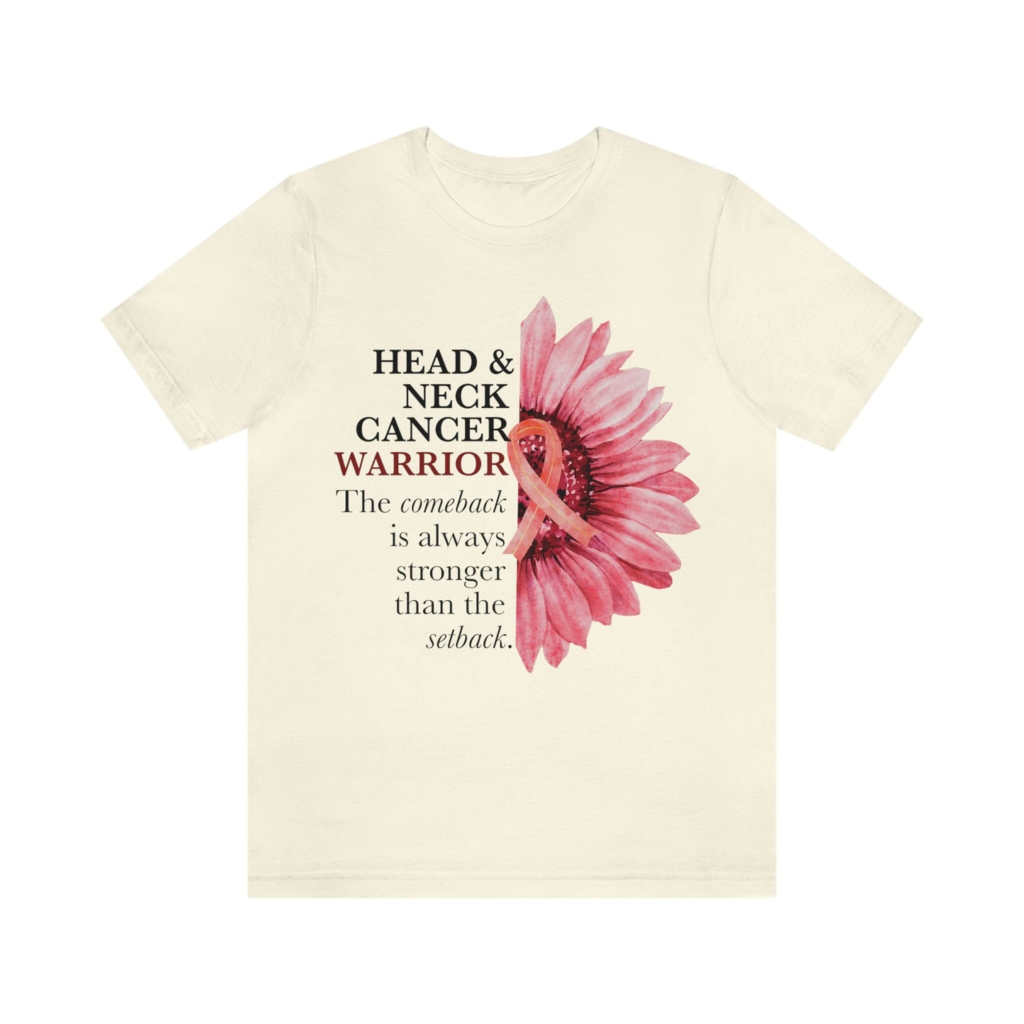 Head and neck cancer shirt