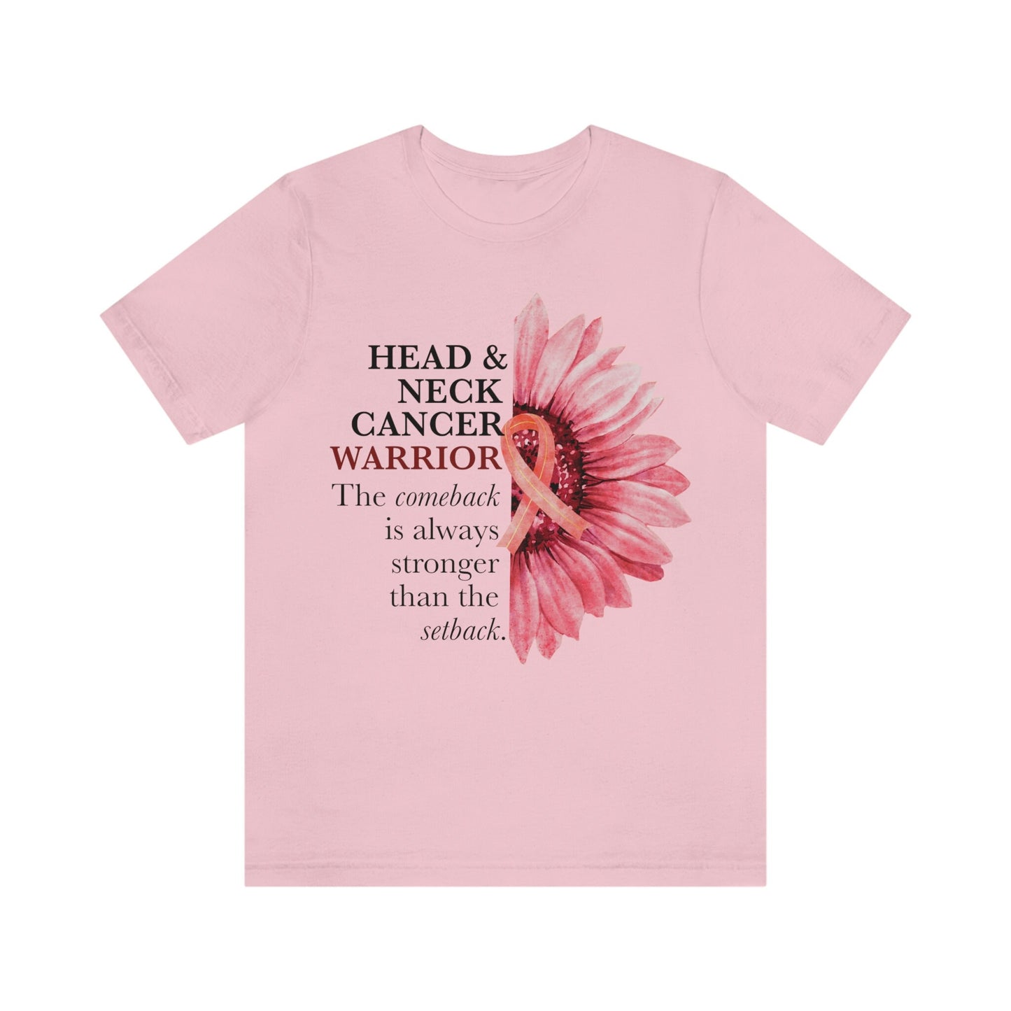 Head and neck cancer shirt