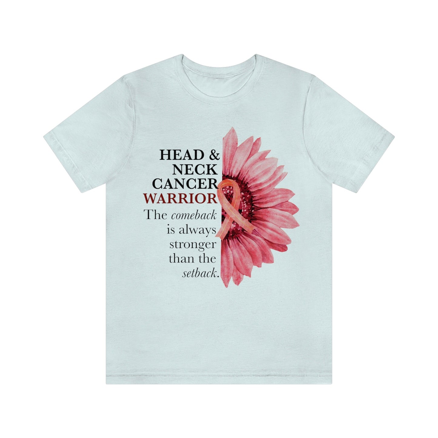 Head and neck cancer shirt