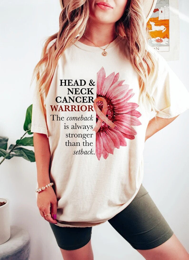 Head and neck cancer shirt