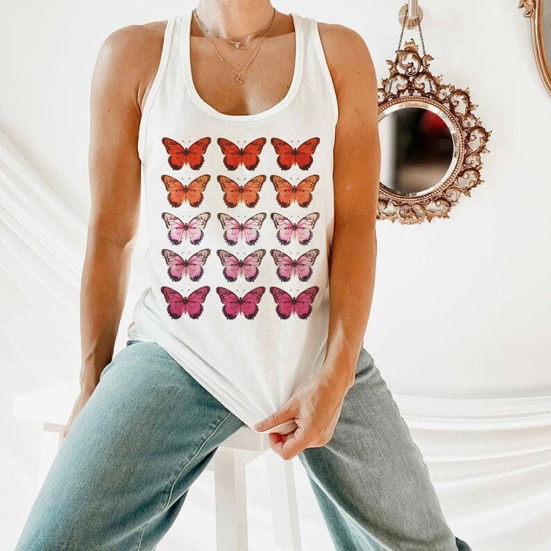 Lesbian butterfly tank top