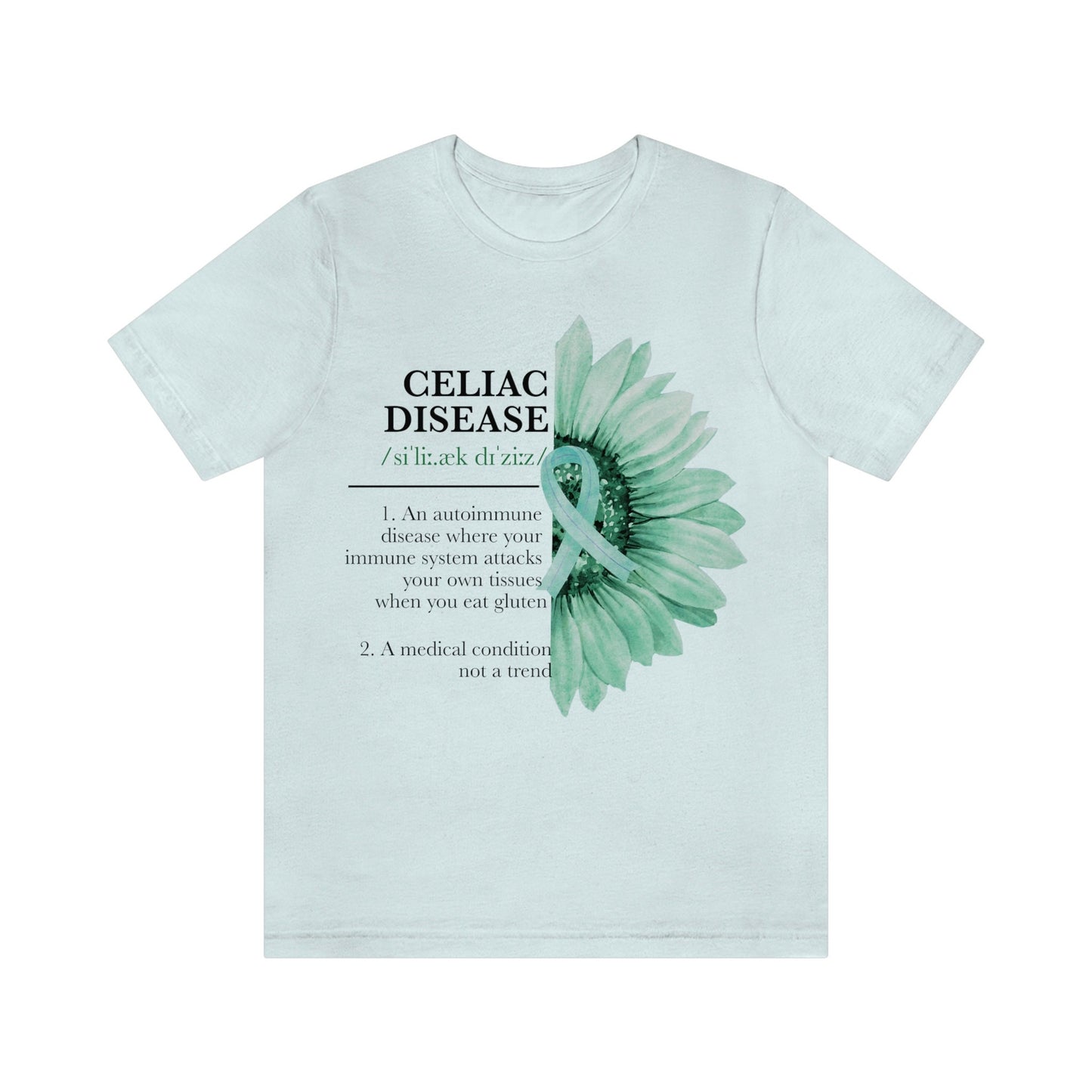 Celiac disease shirt | celiac disease awareness shirt | gluten free shirt | food allergy shirt | celiac butterfly | gluten warrior | fpies