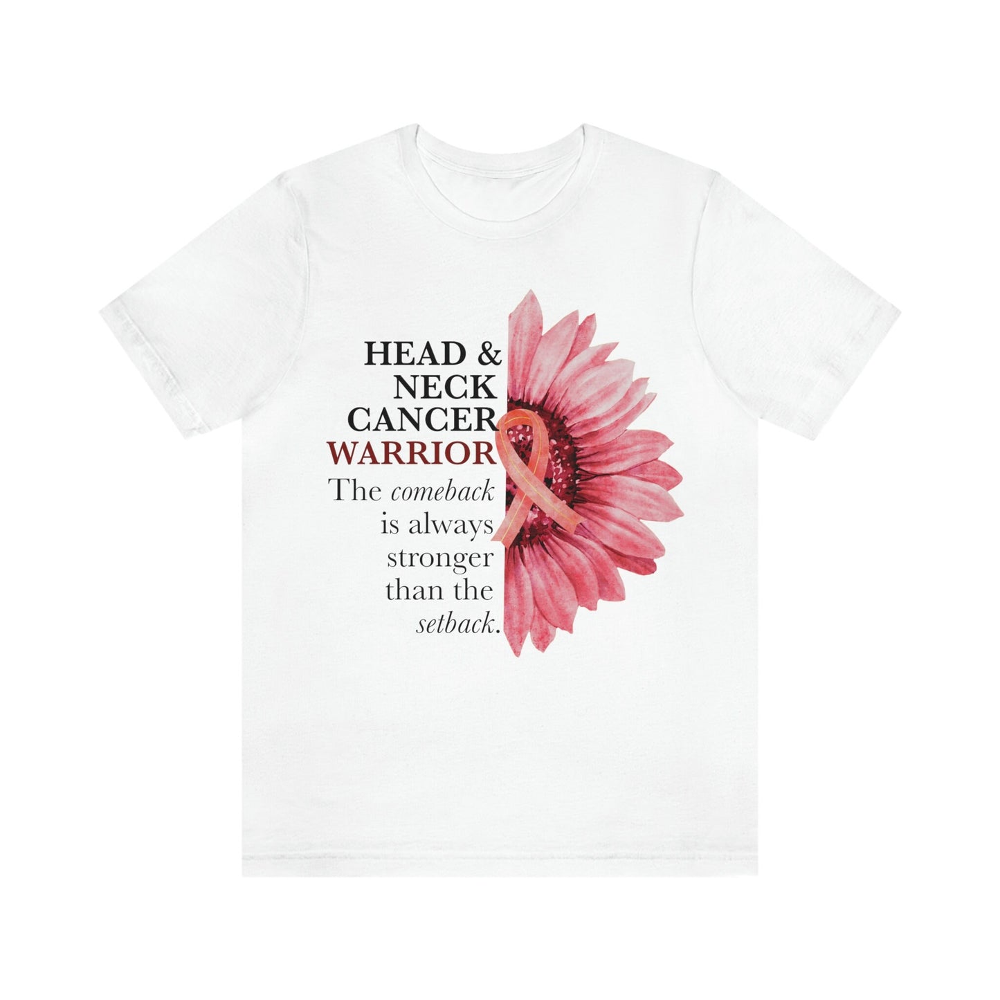 Head and neck cancer shirt