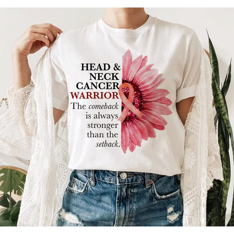 Head and neck cancer shirt