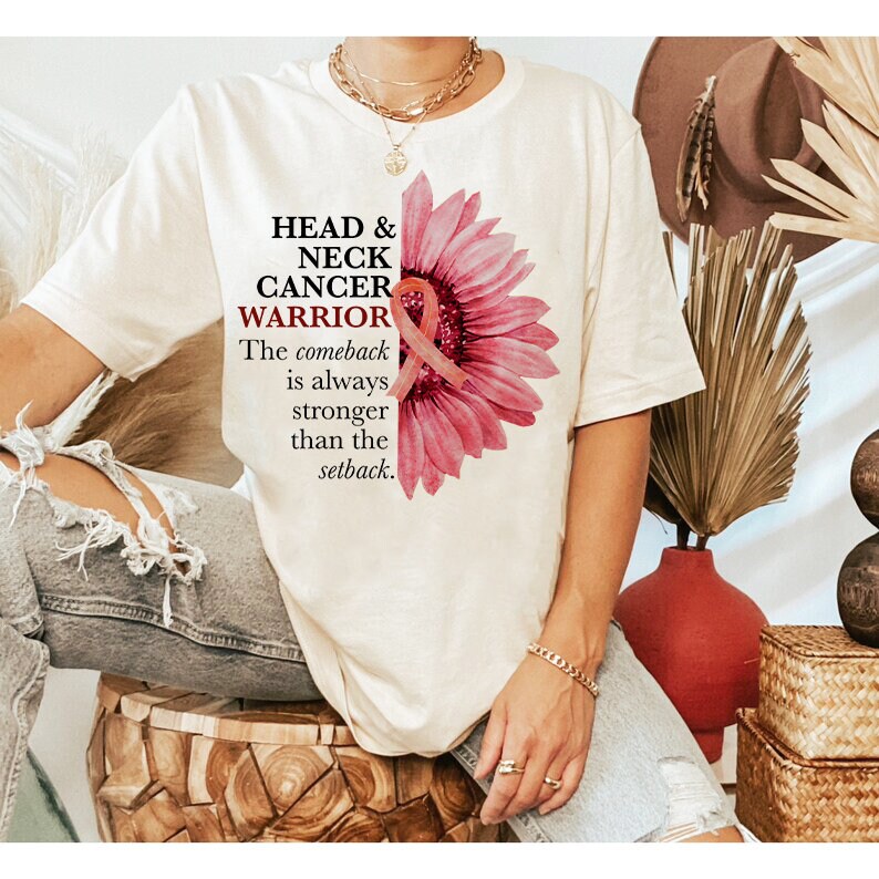Head and neck cancer shirt