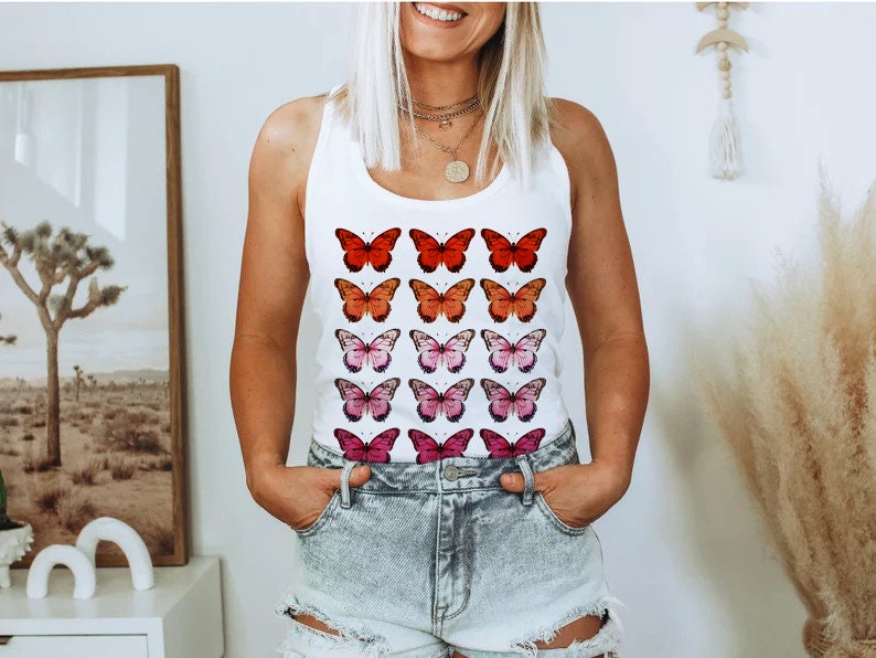 Lesbian butterfly tank top