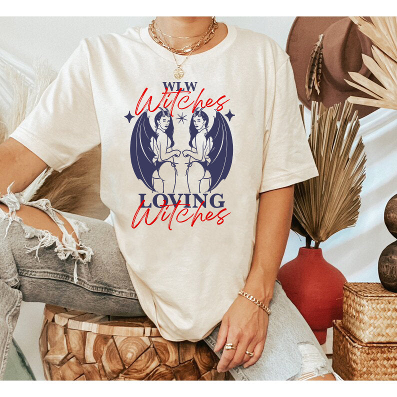 Wlw witches loving witches shirt