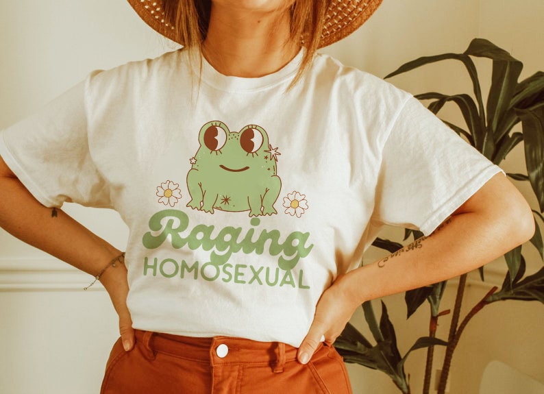 Raging homosexual shirt
