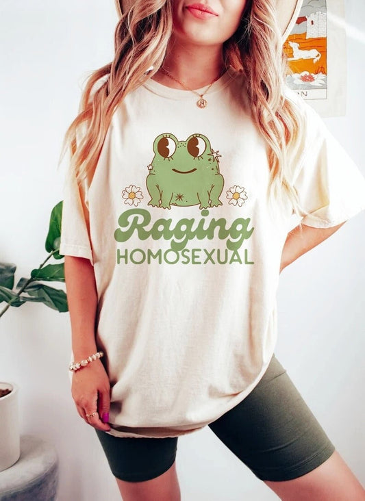 Raging homosexual shirt