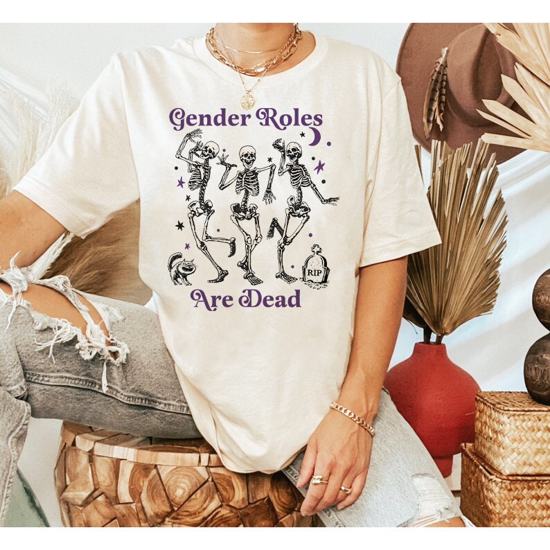 Gender roles are dead shirt | agender | nonbinary shirt | nonbinary pride | no gender | genderqueer | enby shirt | nonbinary gift | queer