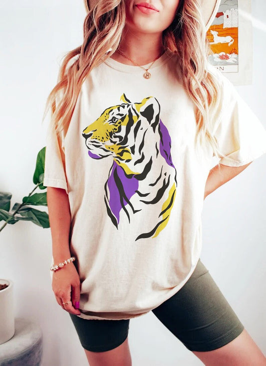 Nonbinary tiger shirt