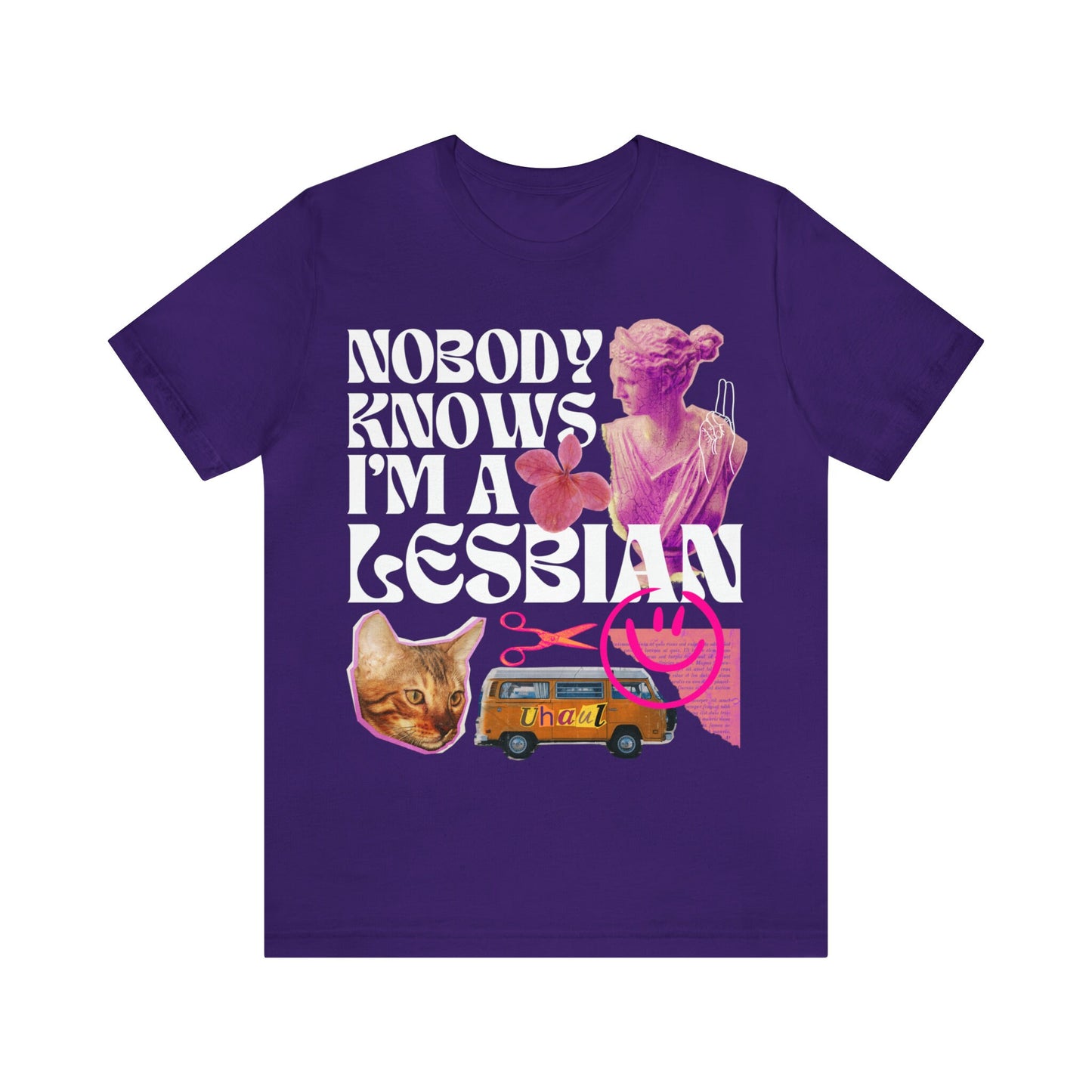 Nobody knows I'm a lesbian shirt