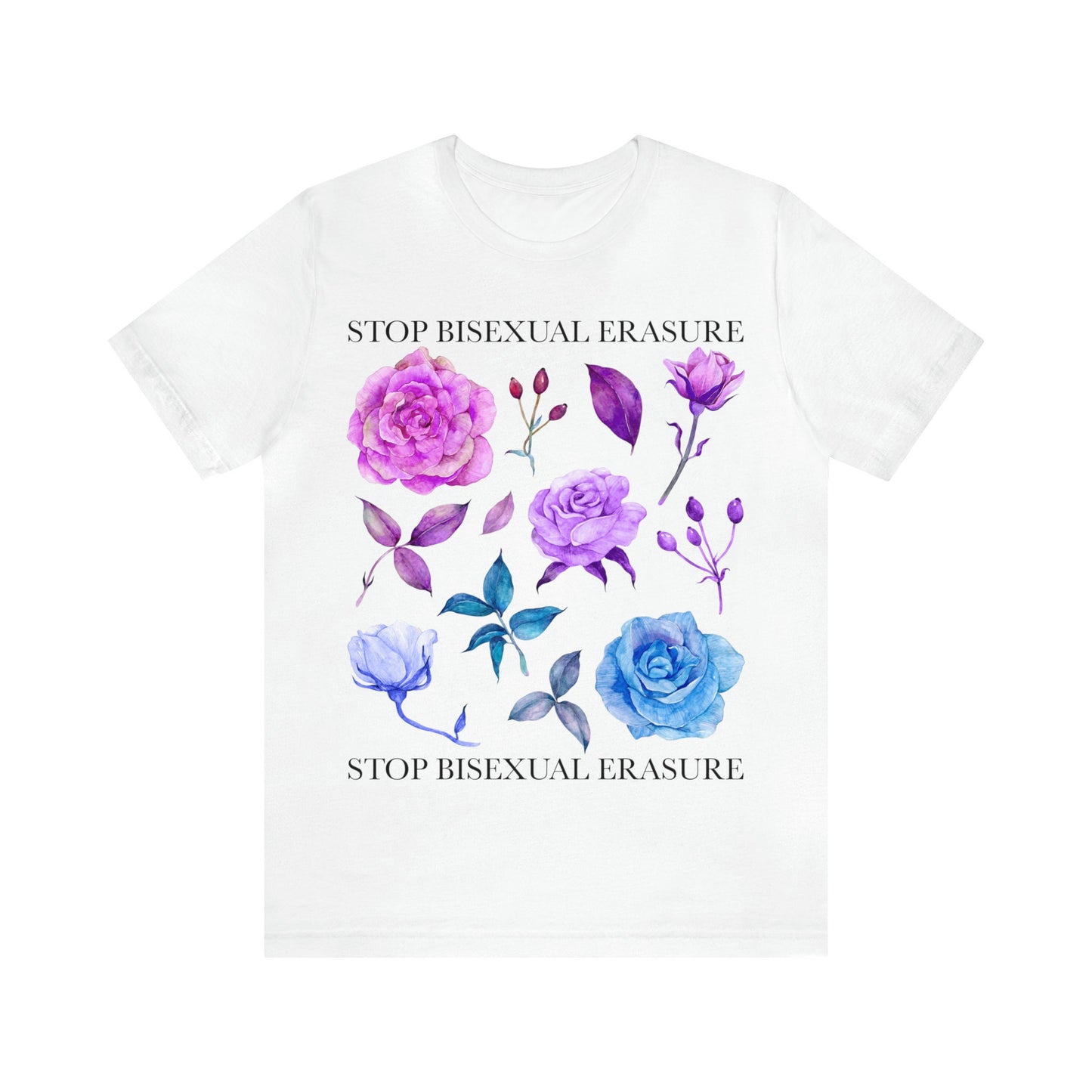 Stop bisexual erasure shirt