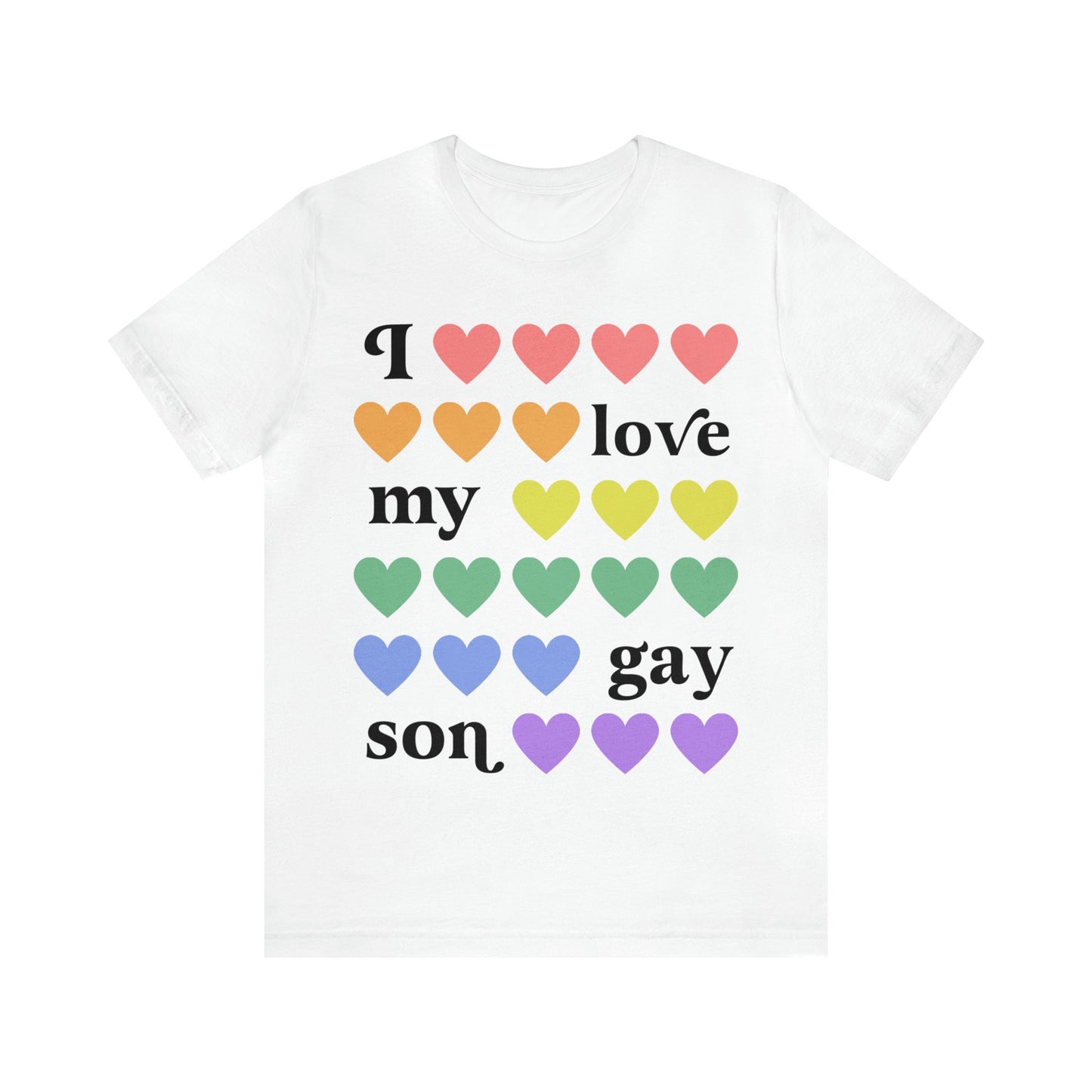I love my gay son shirt