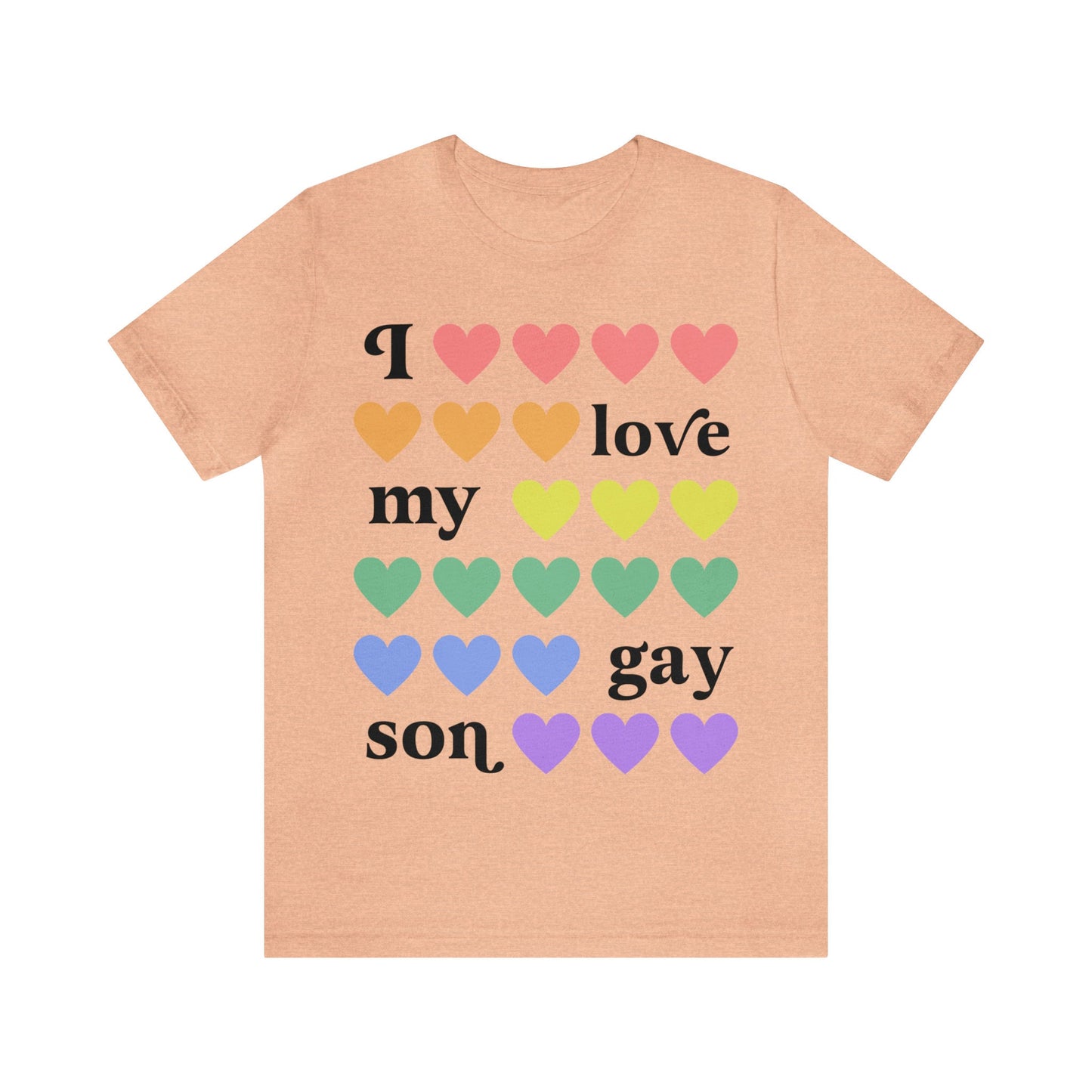 I love my gay son shirt