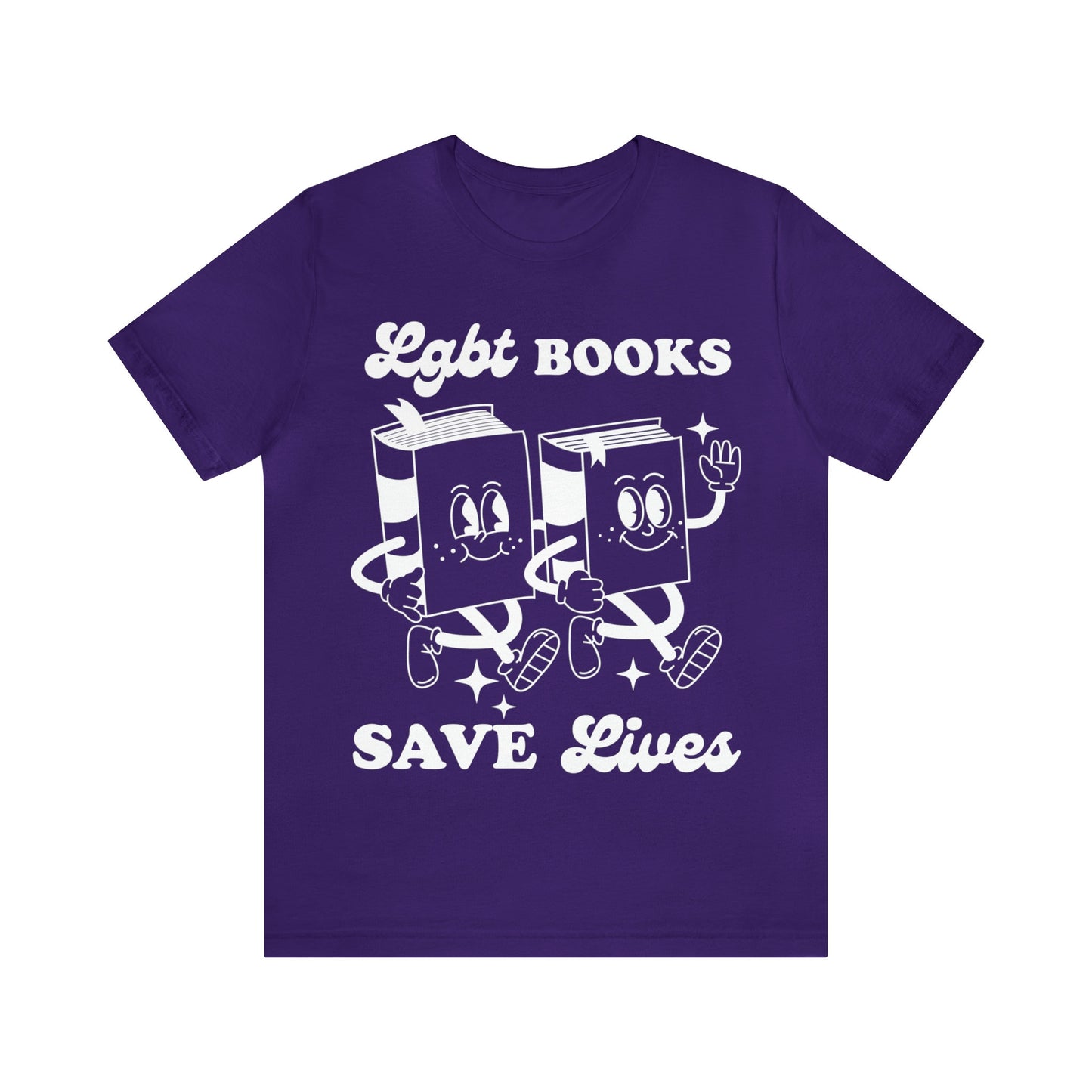 Lgbt books save lives shirt