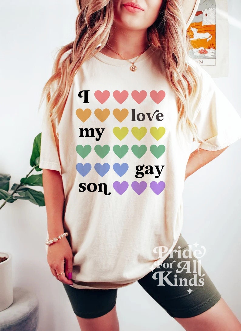 I love my gay son shirt