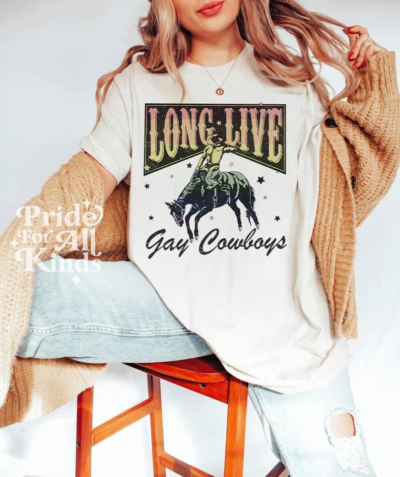 gay cowboys shirt