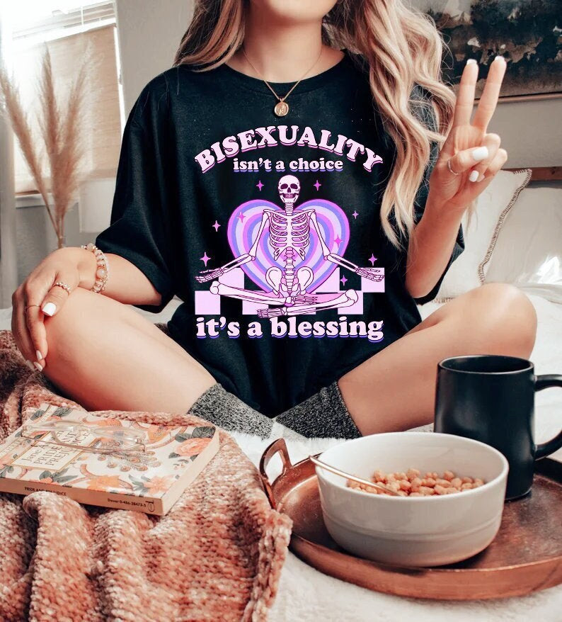 Bisexuality isn't a choice it's a blessing shirt