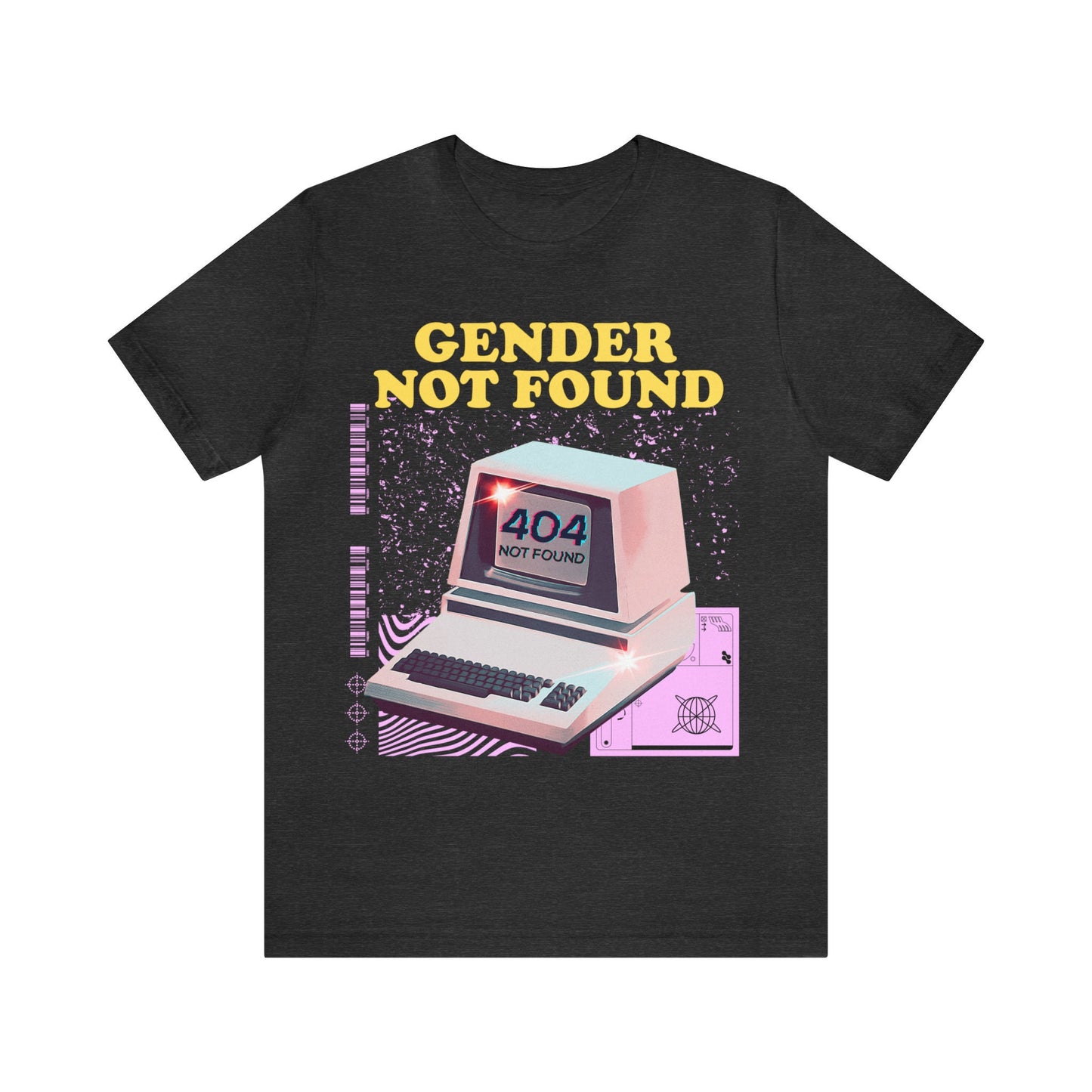 Gender not found shirt | nonbinary shirt | nonbinary gift | enby pride shirt | agender | agender pride | pronouns | they them | no gender