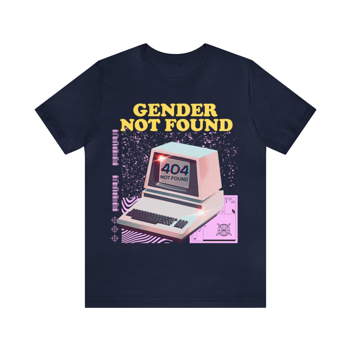 Gender not found shirt | nonbinary shirt | nonbinary gift | enby pride shirt | agender | agender pride | pronouns | they them | no gender