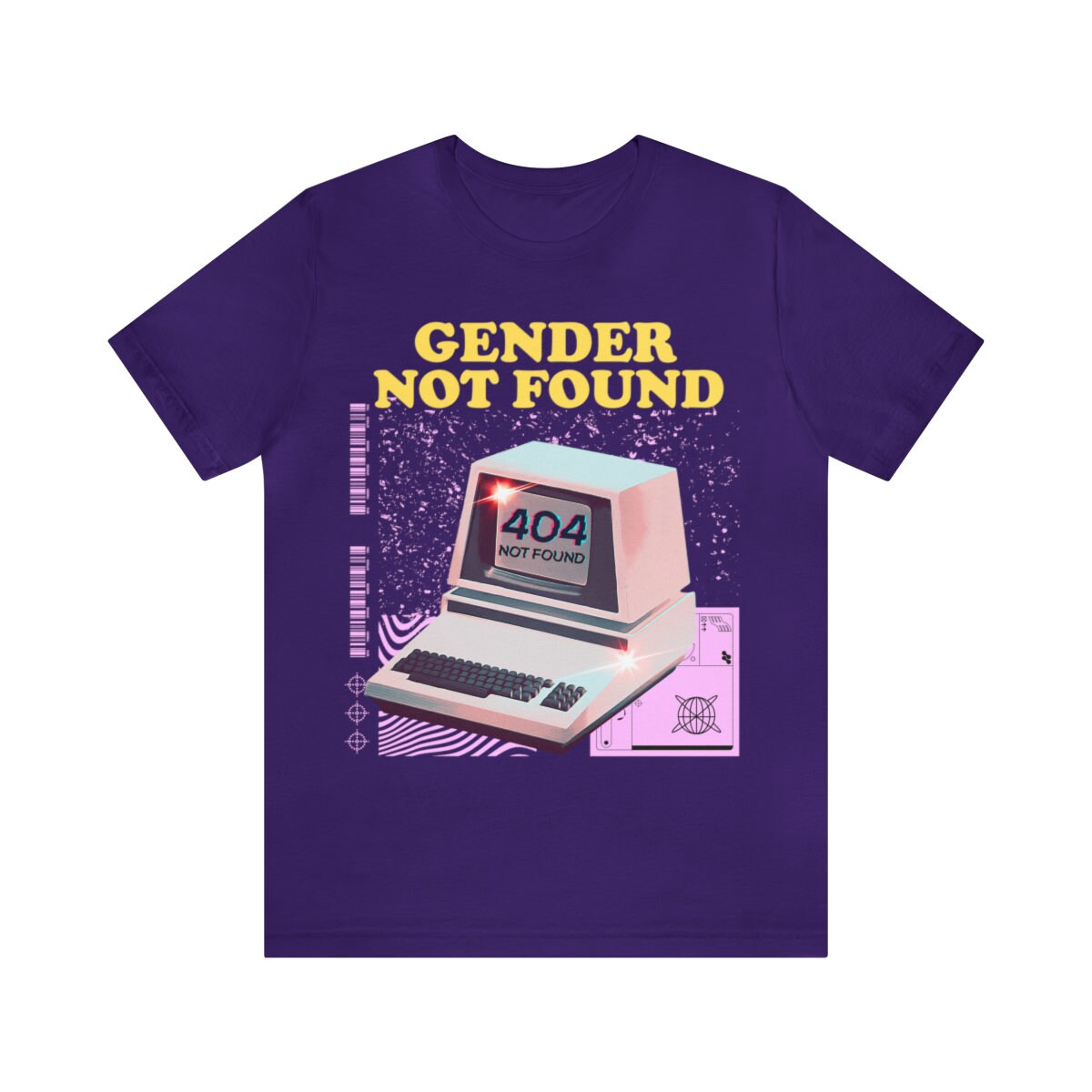 Gender not found shirt | nonbinary shirt | nonbinary gift | enby pride shirt | agender | agender pride | pronouns | they them | no gender