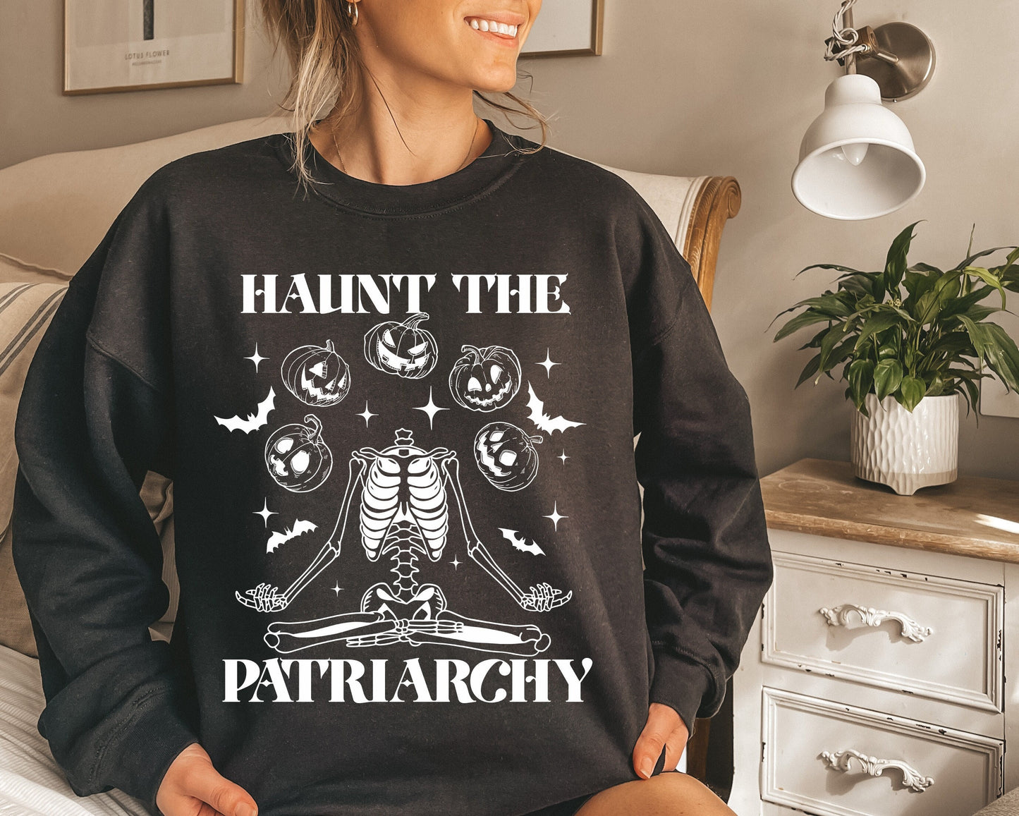 Haunt the patriarchy sweatshirt