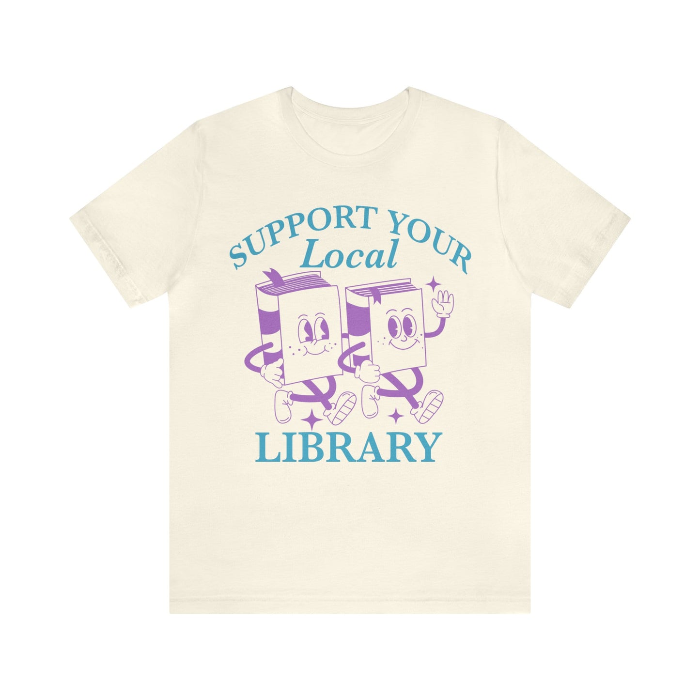 Support your local library shirt