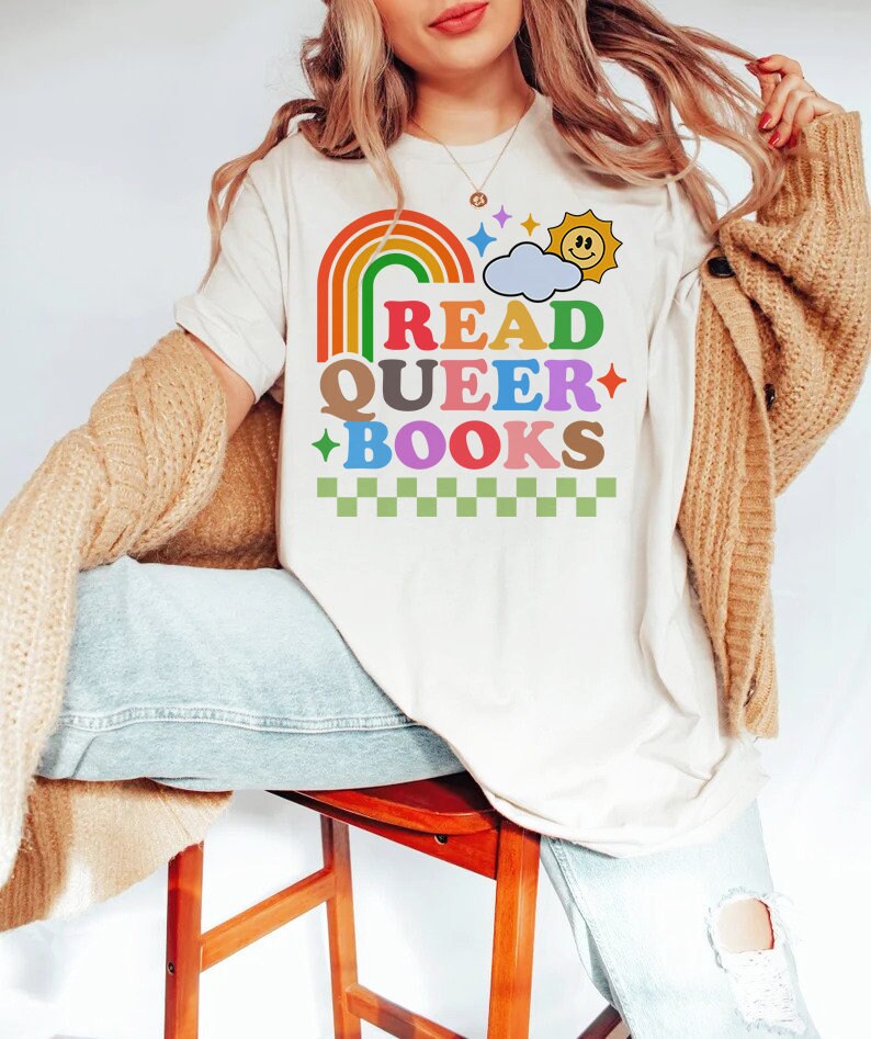Read queer books shirt